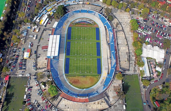 Imagen panorámica del Velódromo