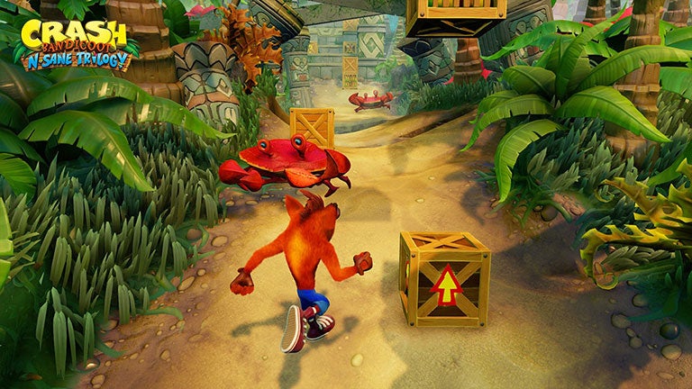  The first three Crash Bandicoot games are available in this collection 