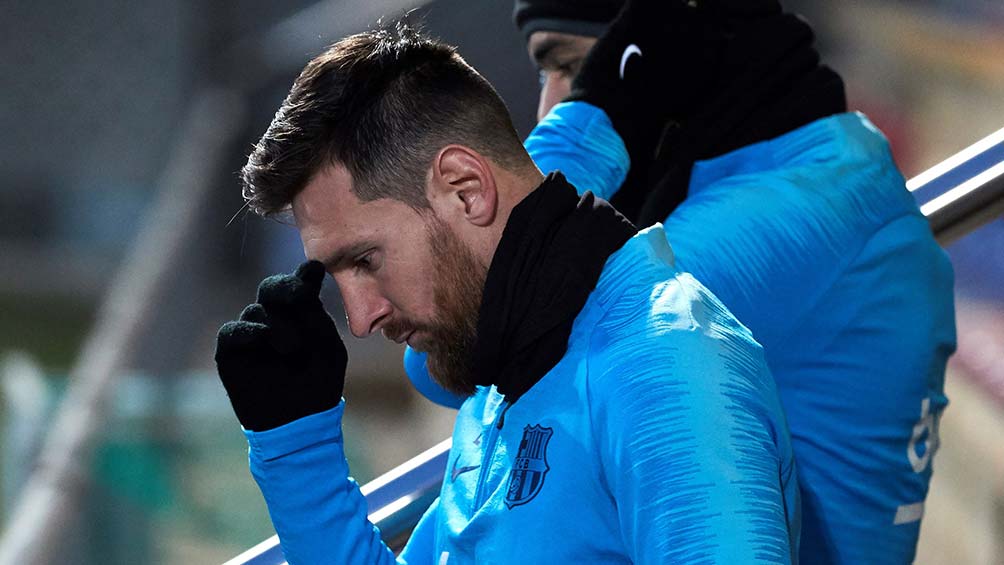 Messi A La Banca Para Clásico Español En Copa Del Rey RÉcord