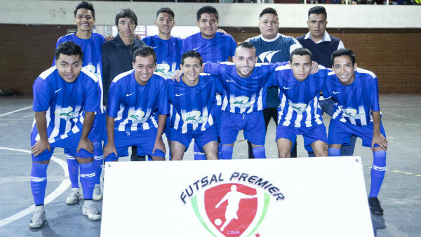 Ayotla FC de la Liga Premier de Futsal de la Ciudad de México
