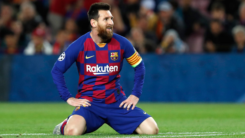 Messi lamenta una falla en Champions League