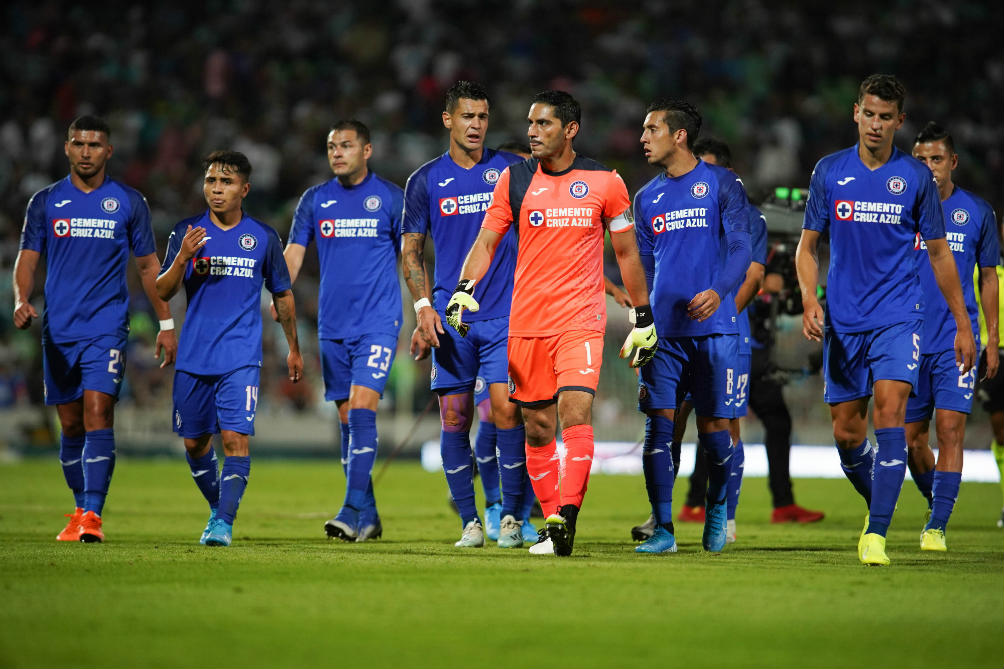 El equipo de Cruz Azul sale derrotado del Territorio Santos Modelo