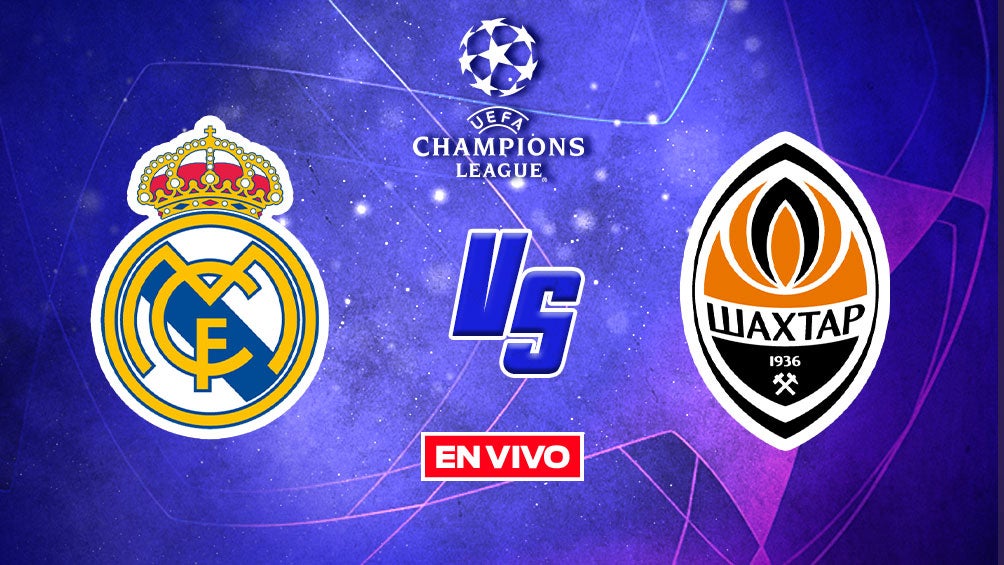 Champions League En Vivo Real Madrid Vs Shakhtar Donetsk Fase De Grupos