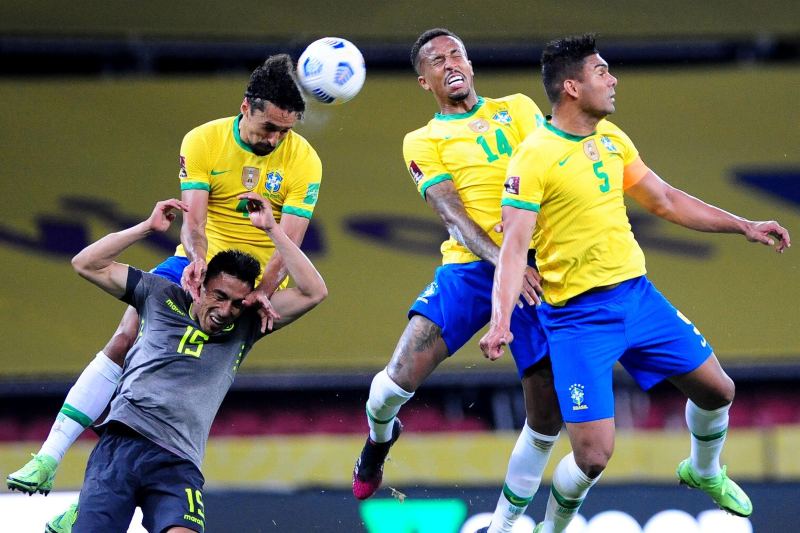 Brasil en partido contra Ecuador