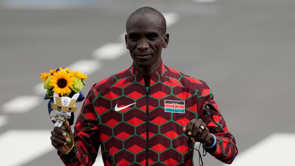 Kipchoge ganó el oro en maratón 