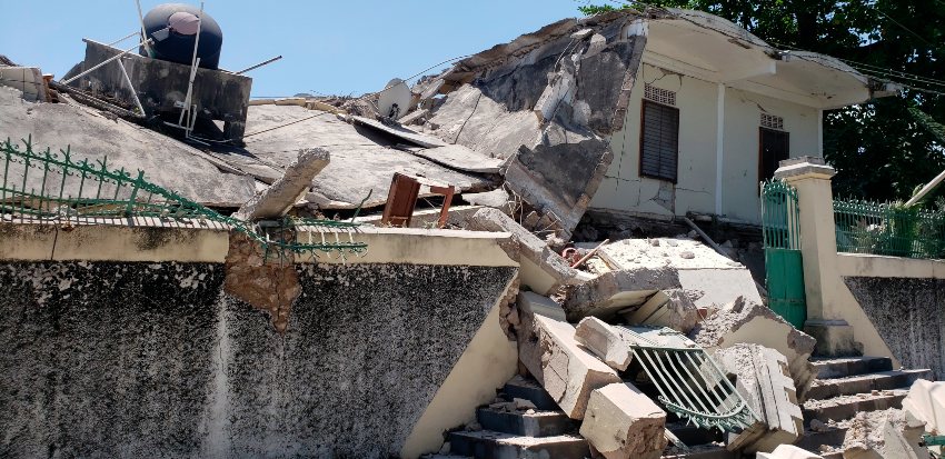 Estragos del sismo en Haití
