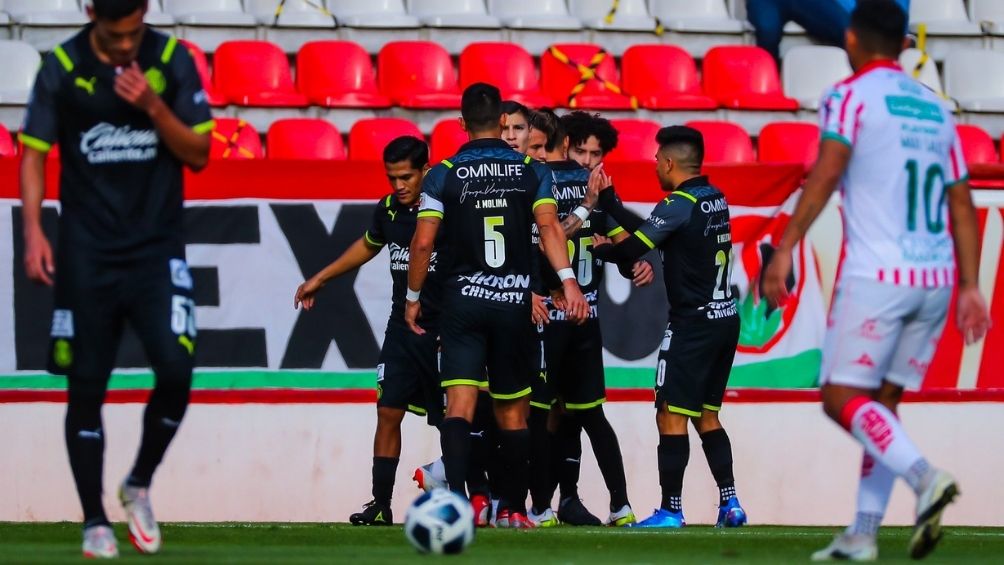 Chivas venció a Necaxa en pretemporada