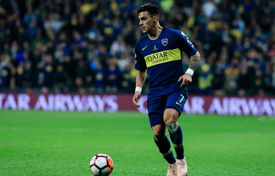 El atacante argentino en juego con Boca Juniors