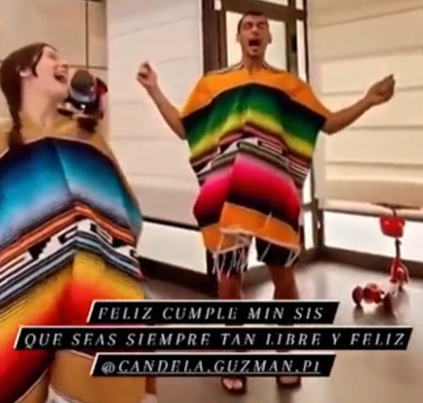 Nahuel Guzmán bailó junto a su hermana