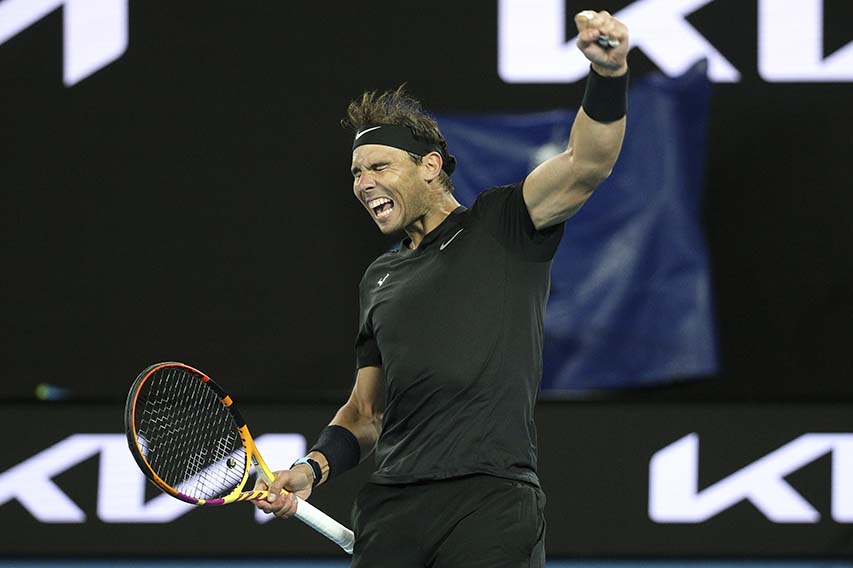 Rafael Nadal ganandor del Melbourne Summer Set