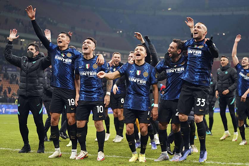 Inter de Milan campeón de la Supercopa de Italia 