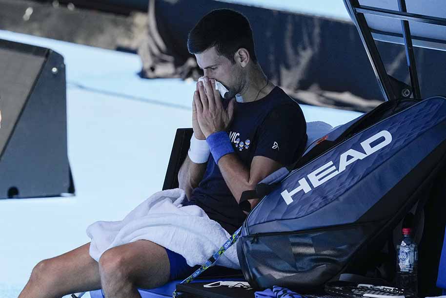 Djokovic se podría perder Roland Garros por no estar vacunado 