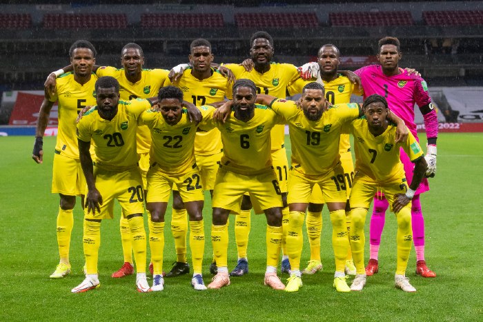 Selección de Jamaica previo a enfrentar a México