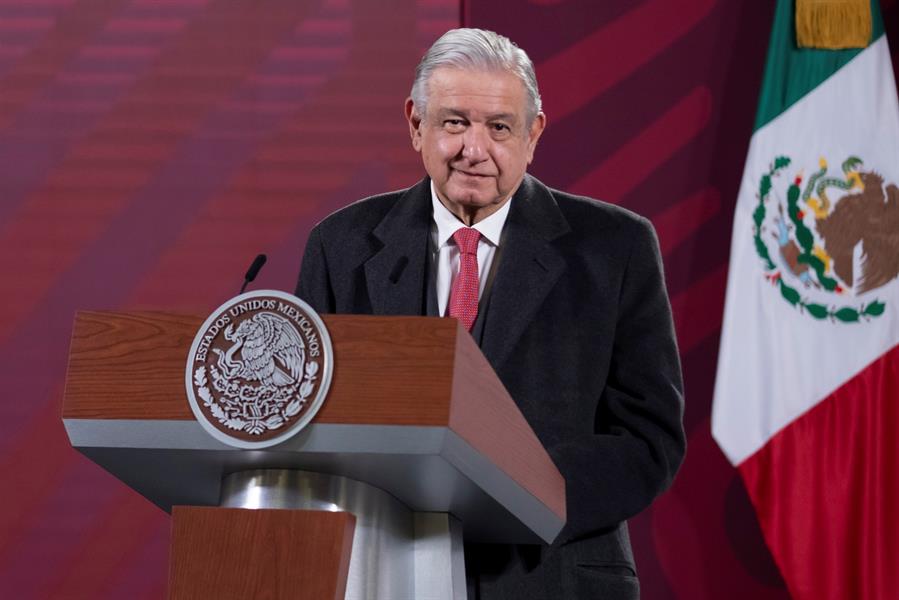López Obrador en conferencia 