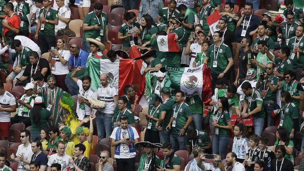 Afición de la Selección Mexicana en el Mundial de Rusia 2018