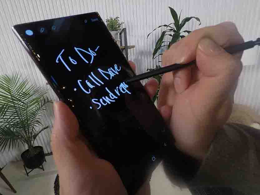 Función para poder dibujar y tomar notas del Samsung Galaxy S22