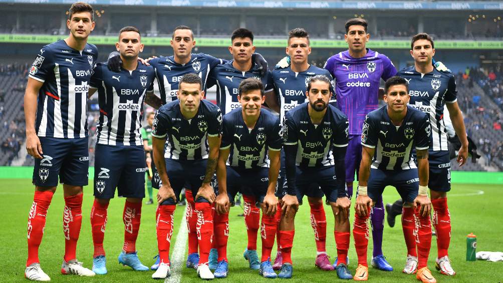 Alineación del Monterrey para el partido ante Atlético San Luis
