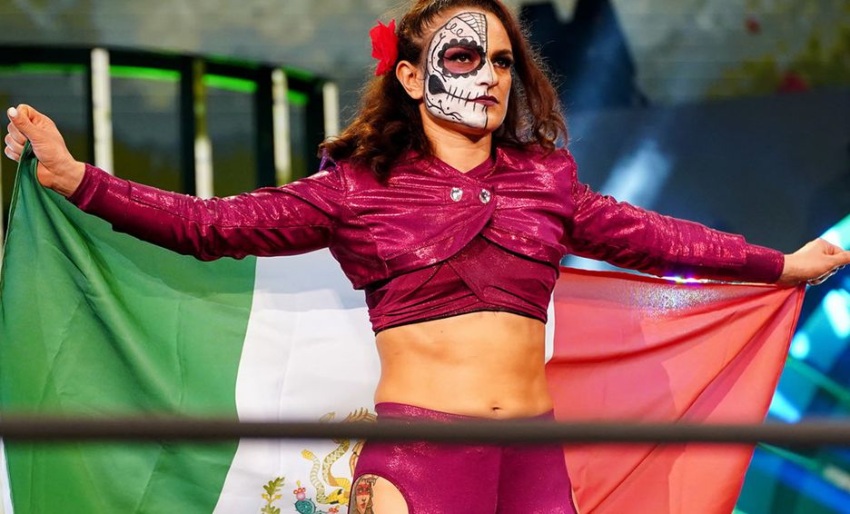 Thunder Rosa, luchadora mexicana 