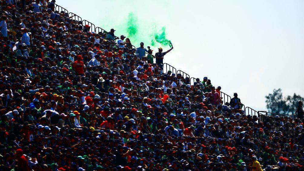 La afición mexicana, presente durante el GP de México