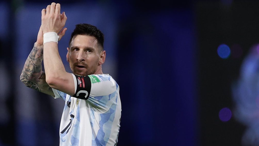 Messi tuvo un gran partido con Argentina