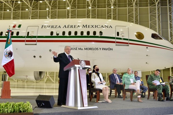 Avión presidencial de México