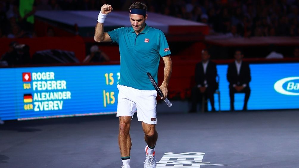 Federer en un torneo
