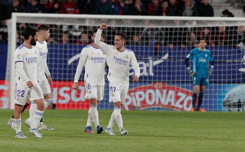 Real Madrid cerca del título tras vencer a Osasuna