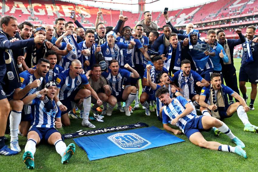 Porto tras ser Campeón de la 2021-22