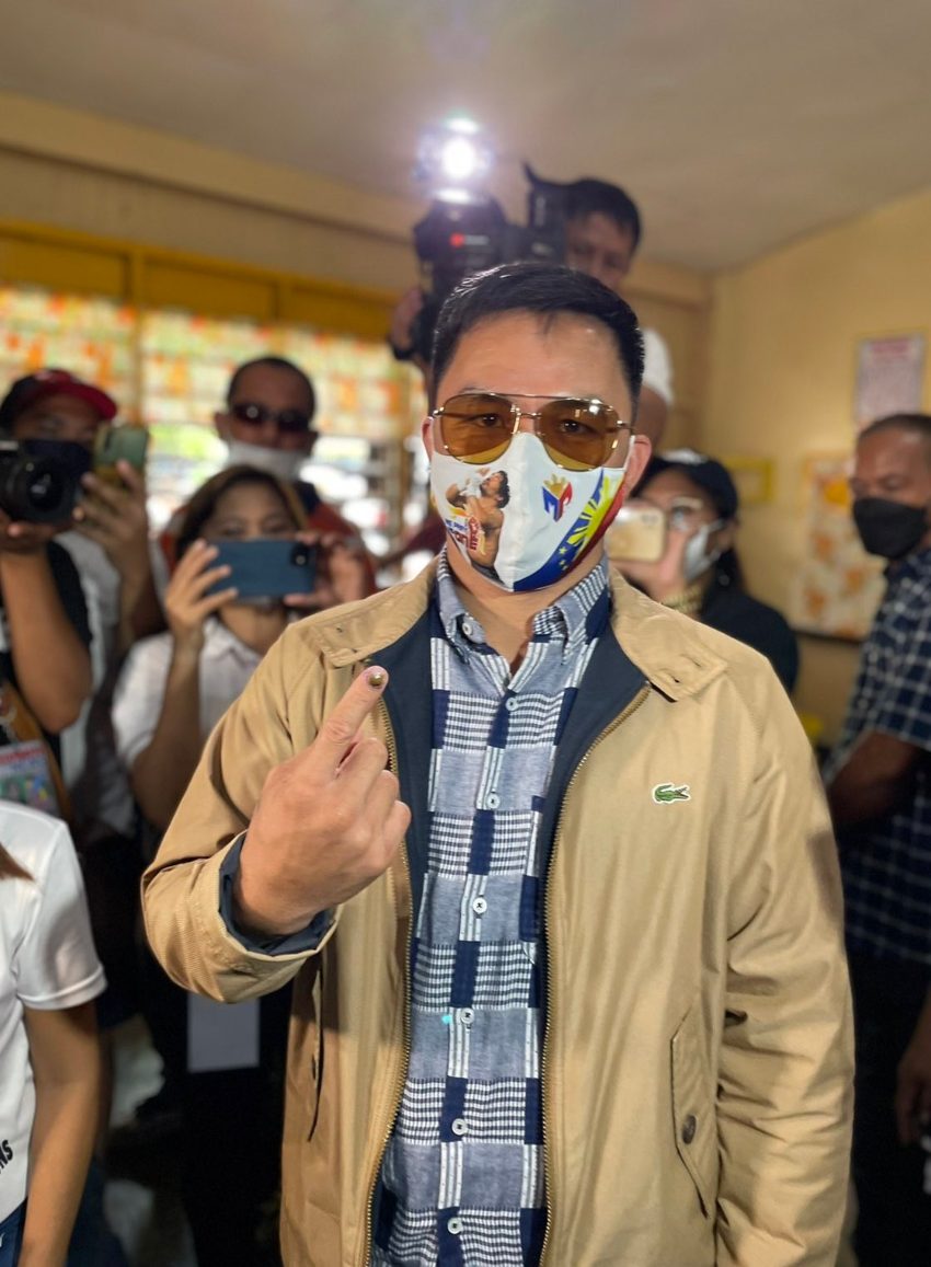 Manny Pacquiao en campaña por la presidencia de Filipinas 