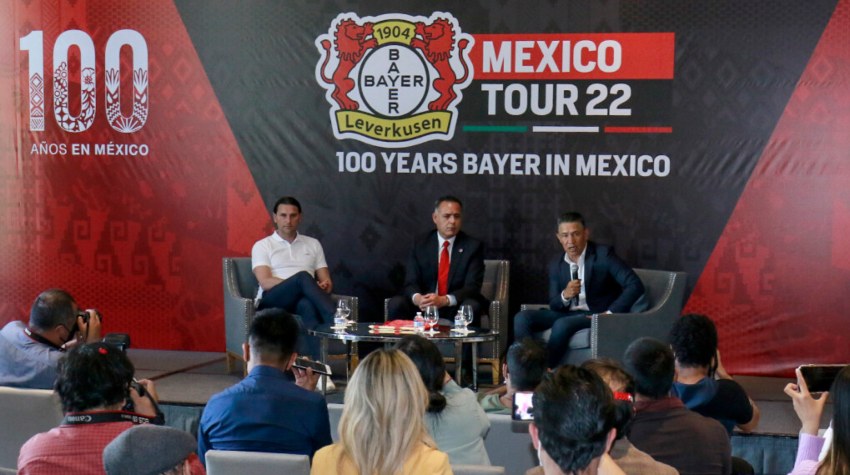 Conferencia de prensa del duelo entre Toluca y Bayer Leverkusen