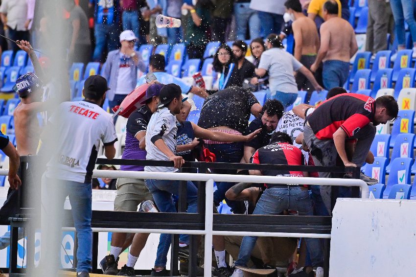 Violencia en el Estadio Corregidora