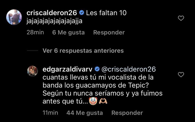 Comentario del Chicote Calderón y respuesta de Zaldívar