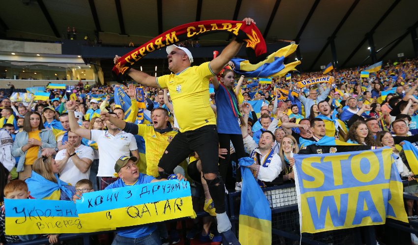 Ucrania continua con el sueño Mundialista