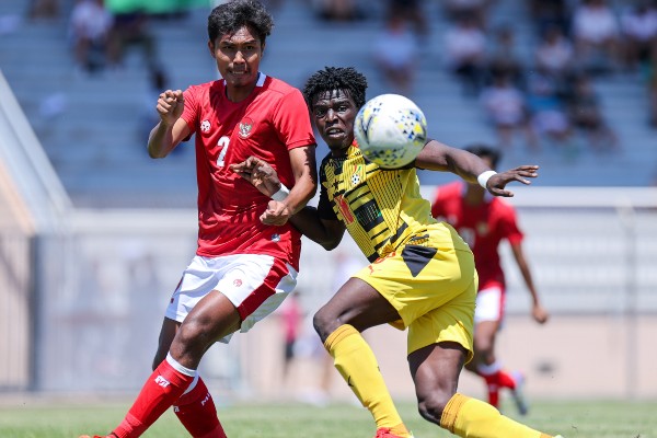 Indonesia vs Ghana Sub 21 en el Torneo Maurice Revello