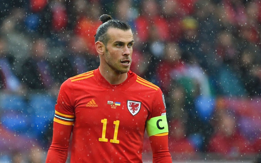 Bale en el partido vs Ucrania