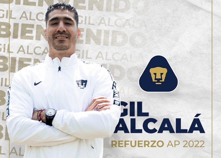 Gil Alcalá, nuevo portero de Pumas