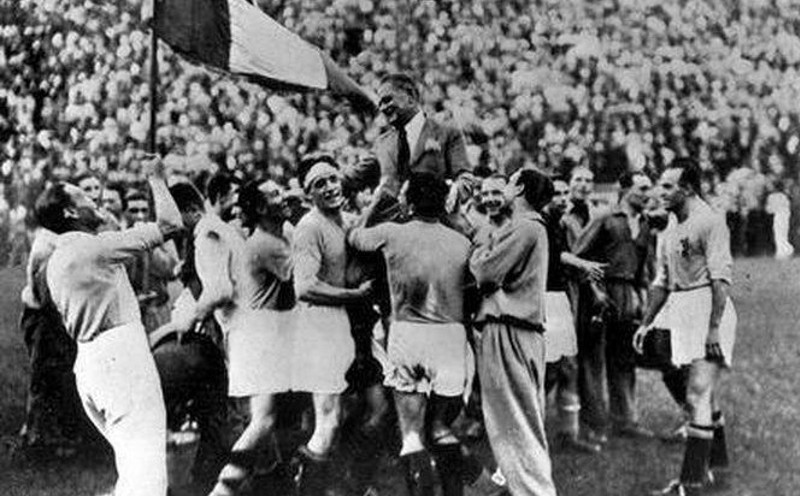 Italia celebran el título en 1934