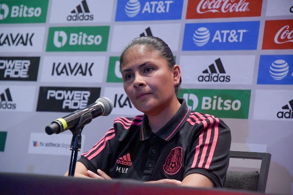 Mónica Vergara, entrenadora de la Selección Mexicana Femenil