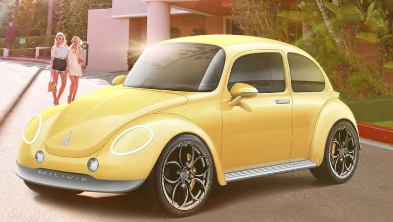 Diseño del nuevo VW Vocho modernizado