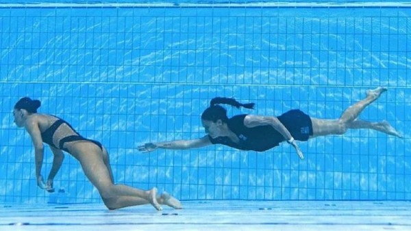 Anita Álvarez se desmayó durante el Mundial de natación