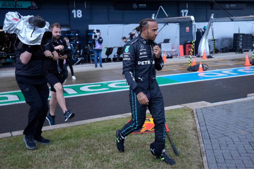 Lewis Hamilton previo al GP de Silverstone
