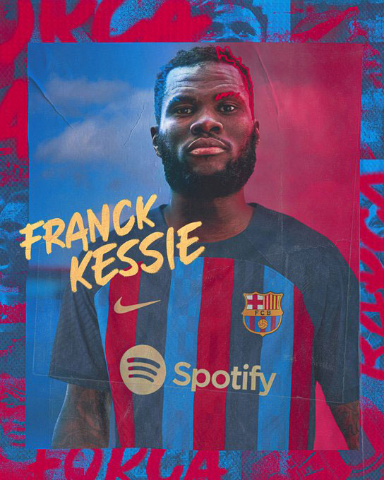 Frank Kessie, presentado con el Barcelona