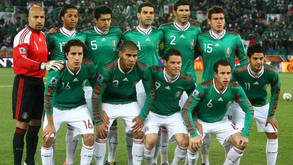 Así vistió la Selección Mexicana en Sudáfrica 2010