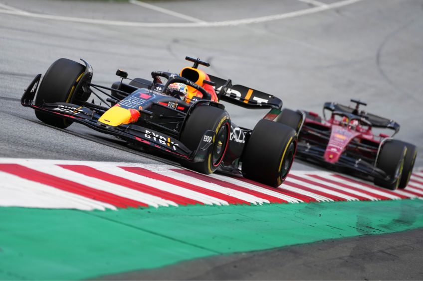 Max Verstappen durante el GP de Austria