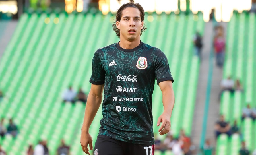 Lainez previo a juego de la Selección Mexicana
