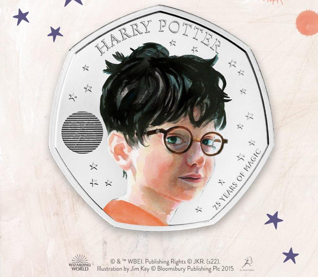Moneda conmemorativa de Harry Potter