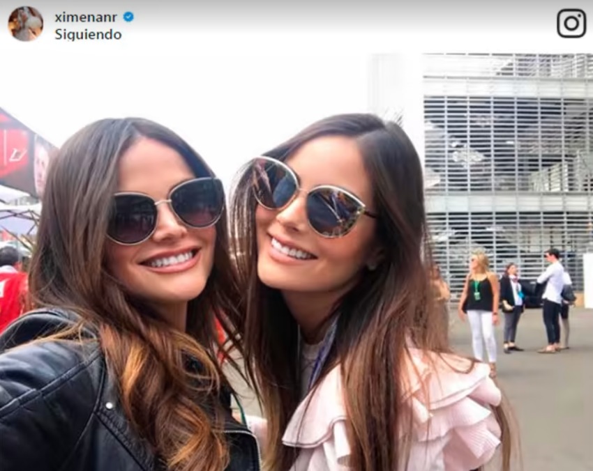 Ximena y Marisol en el GP de México 2017