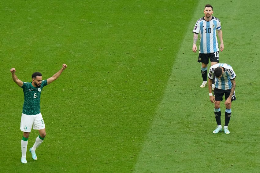 Argentina tras su derrota vs Arabia Saudita
