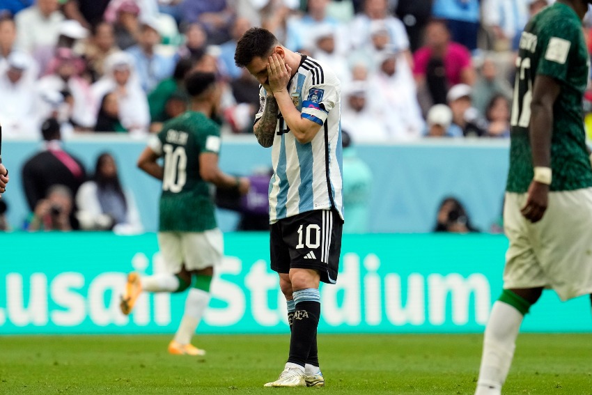 Messi tras la derrota de Argentina