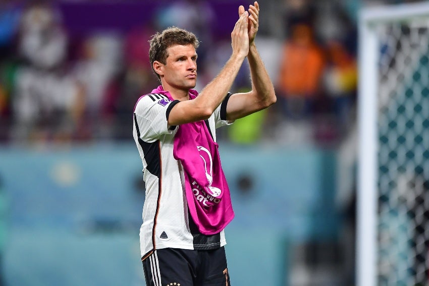 Müller en la derrota de Alemania ante Japón